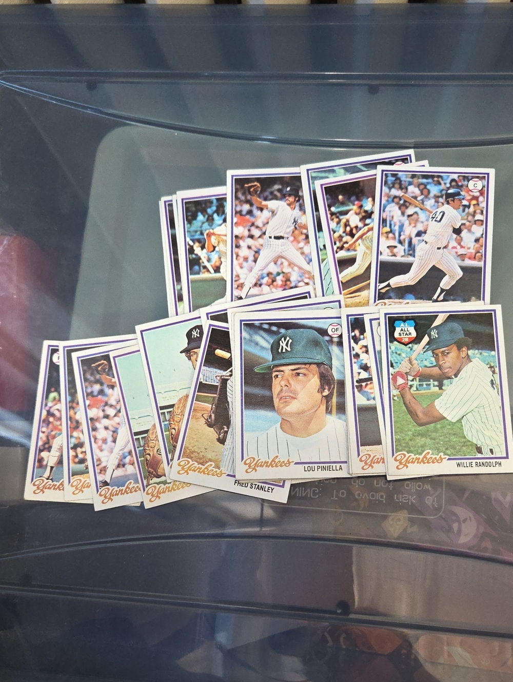 1978 Yankees Topps Set Vintage